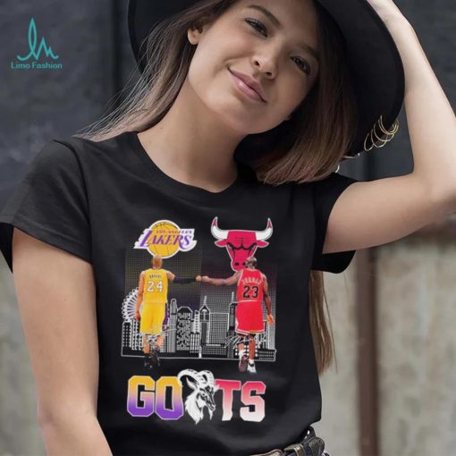 Official Goats Kobe Bryant And Michael Jordan Signatures Shirt