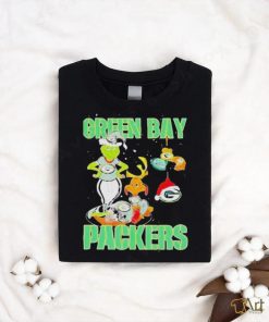 Official Green Bay Packers grinch and max NFL ornament Christmas T shirt