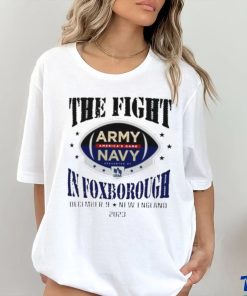 Official Grey Army Vs Navy The Fight In Foxborough 2023 America’s Game Shirt