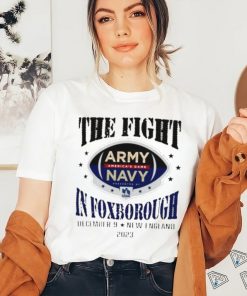 Official Grey Army Vs Navy The Fight In Foxborough 2023 America’s Game Shirt