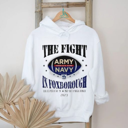 Official Grey Army Vs Navy The Fight In Foxborough 2023 America’s Game Shirt