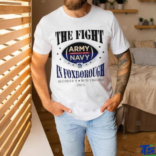 Official Grey Army Vs Navy The Fight In Foxborough 2023 America’s Game Shirt