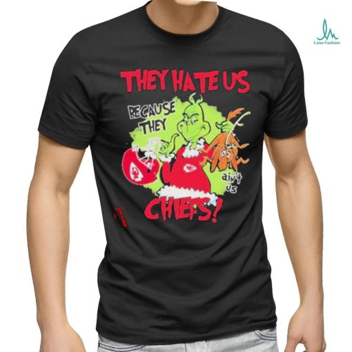 Official Grinch They Hate Us Because They Ain’t Us Kansas City Chiefs shirt