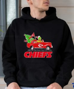 Official Grinch driving car Kansas City Chiefs Christmas shirt