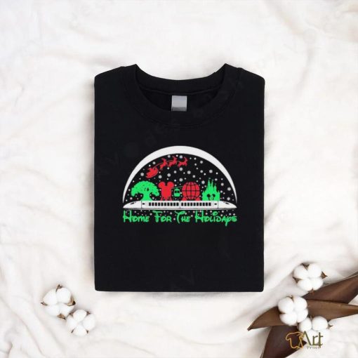 Official Home For The Holidays Christmas Tee Shirt