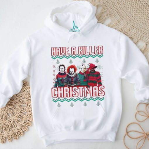 Official Horror Movies Characters Have A Killer Christmas Shirt