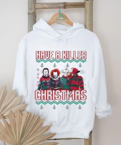 Official Horror Movies Characters Have A Killer Christmas Shirt