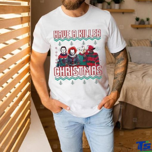 Official Horror Movies Characters Have A Killer Christmas Shirt