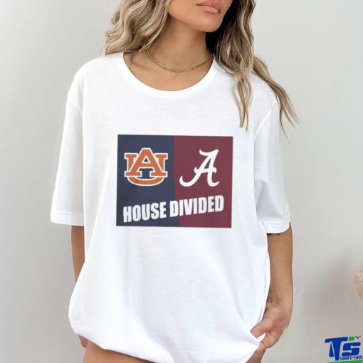 Official House Divided Auburn And Alabama 2023 Iron Bowl T shirt