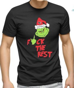 Official Houston Texans Santa Grinch F The Rest T shirt