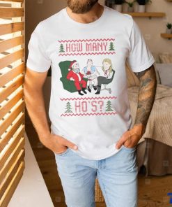 Official How Many Ho’s Ugly Merry Christmas 2023 Shirt