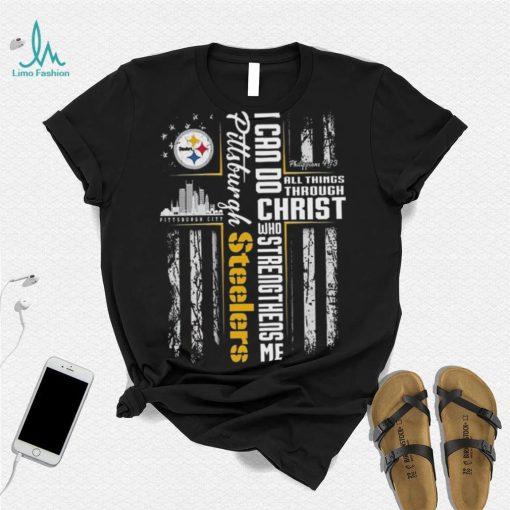 Official I Can Do All Things Through Christ Pittsburgh Steelers T Shirt