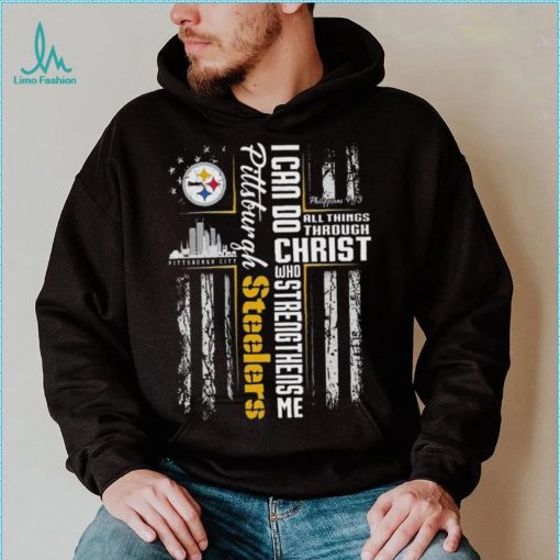 Official I Can Do All Things Through Christ Pittsburgh Steelers T Shirt