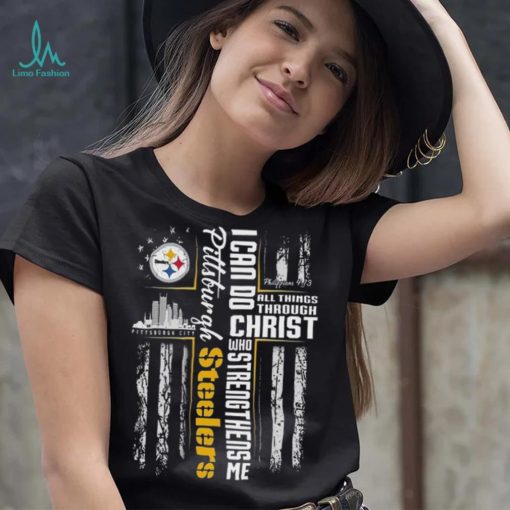 Official I Can Do All Things Through Christ Pittsburgh Steelers T Shirt