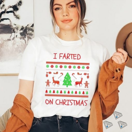 Official I Farted On Christmas 2023 T Shirt