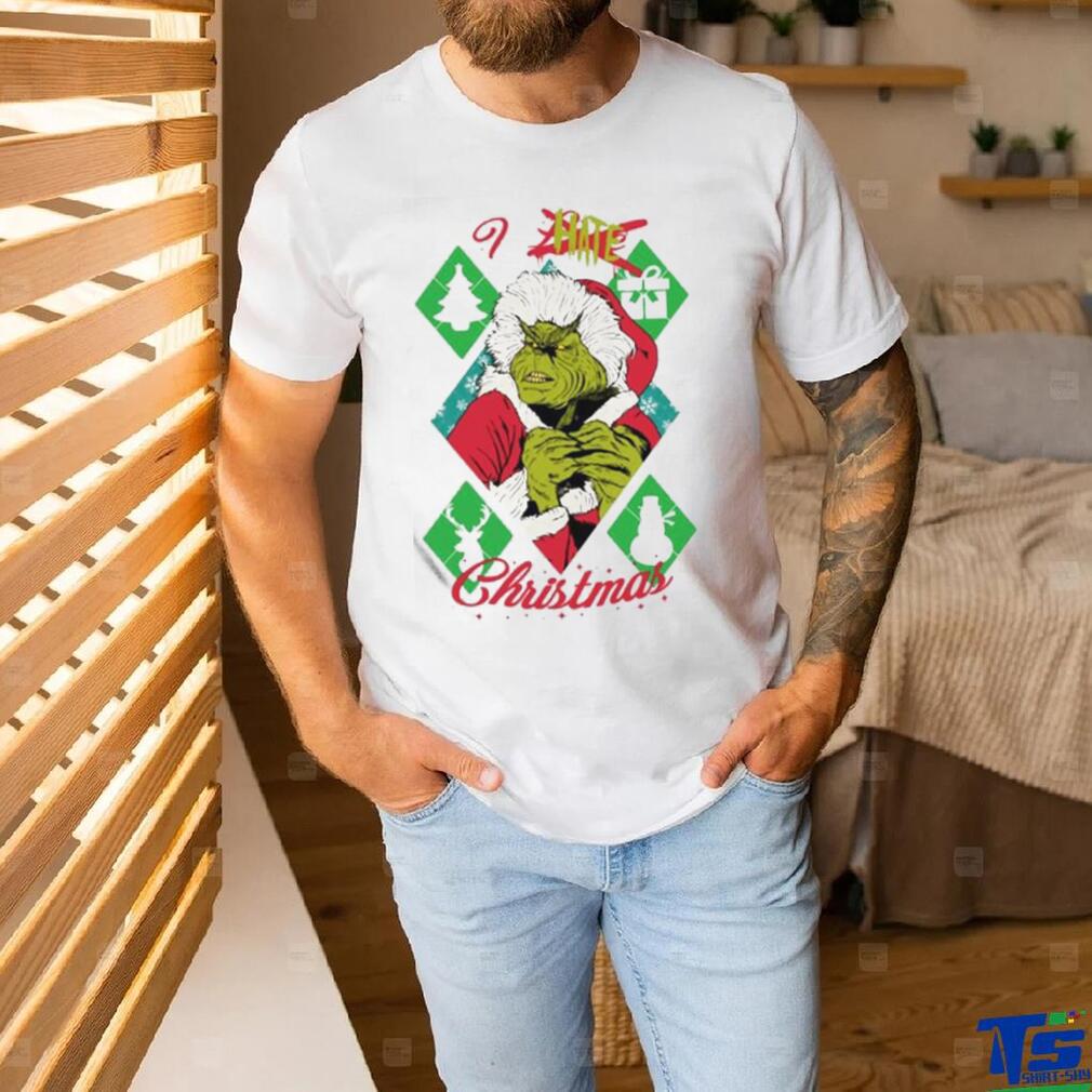 Official I Hate Xmas Vintage Christmas Grinch Shirt Official I Hate Xmas Vintage Christmas Grinch Shirt