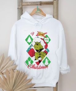 Official I Hate Xmas Vintage Christmas Grinch Shirt, hoodie, sweater, long sleeve and tank top Official I Hate Xmas Vintage Christmas Grinch Shirt