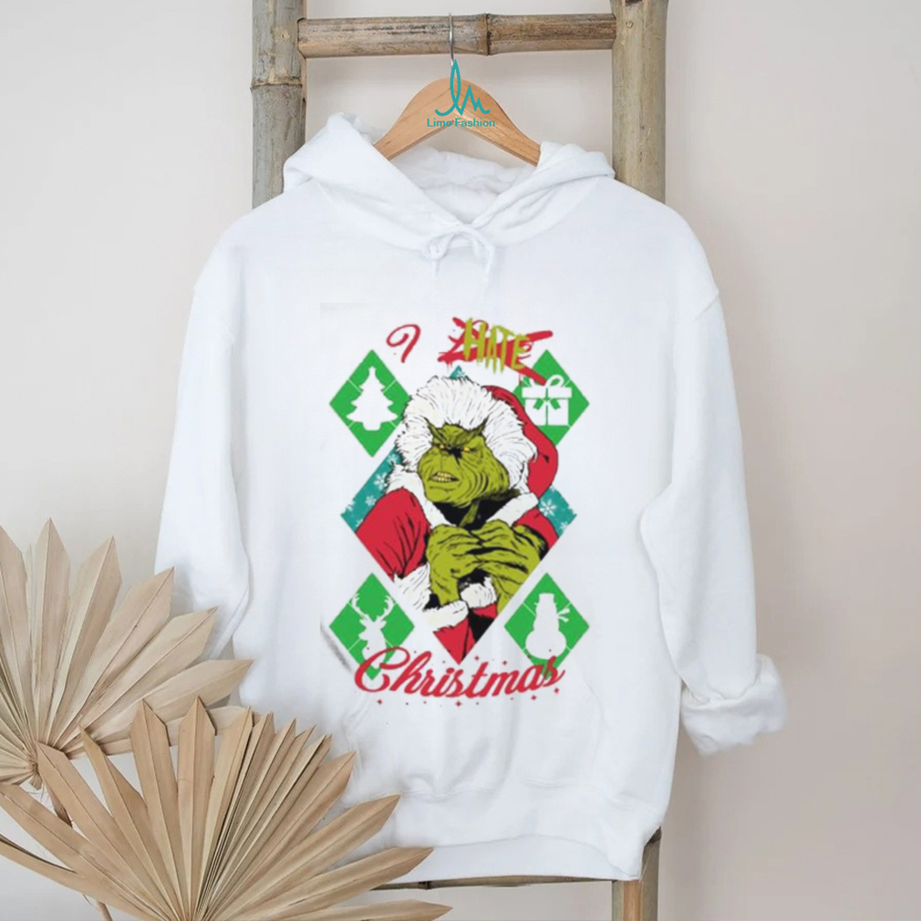 Official I Hate Xmas Vintage Christmas Grinch Shirt Official I Hate Xmas Vintage Christmas Grinch Shirt