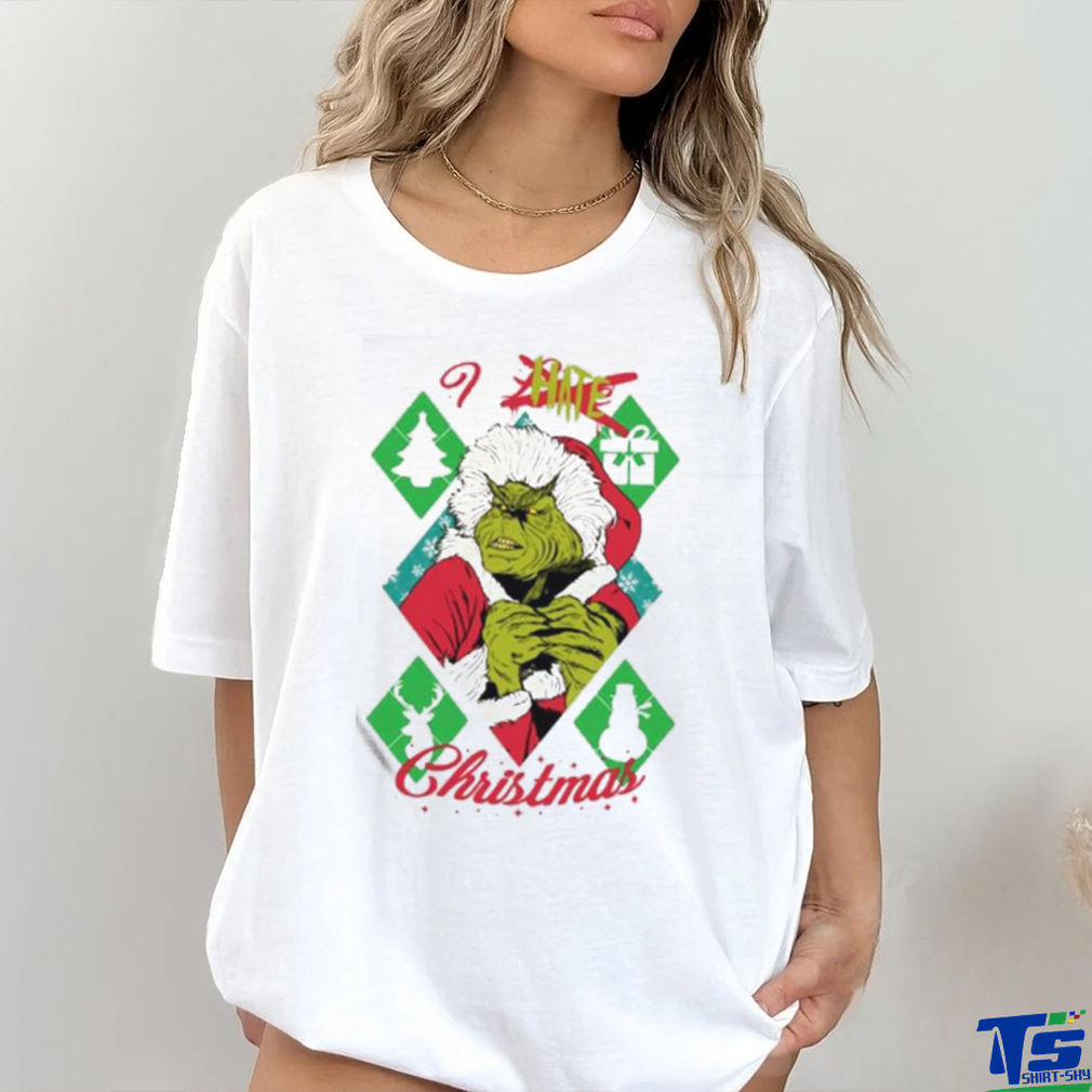 Official I Hate Xmas Vintage Christmas Grinch Shirt Official I Hate Xmas Vintage Christmas Grinch Shirt