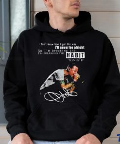 Official Im Breaking The Habit Tonight T Shirt