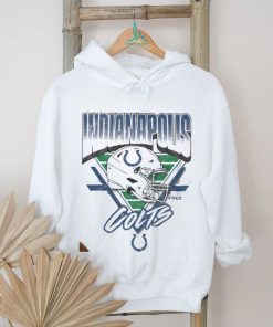 Official Indianapolis colts white triangle vintage shirt