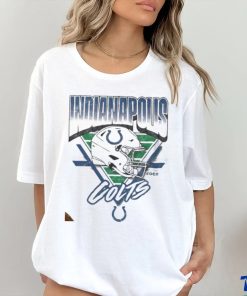 Official Indianapolis colts white triangle vintage shirt