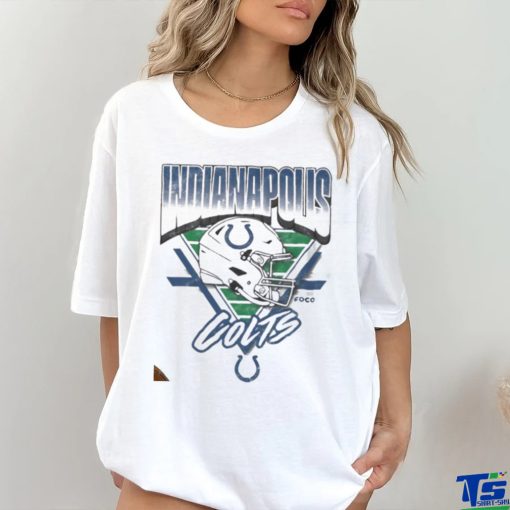 Official Indianapolis colts white triangle vintage shirt