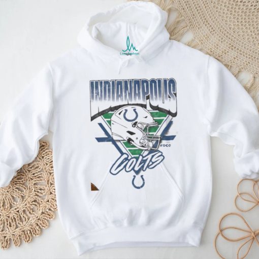 Official Indianapolis colts white triangle vintage shirt