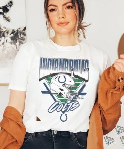 Official Indianapolis colts white triangle vintage shirt