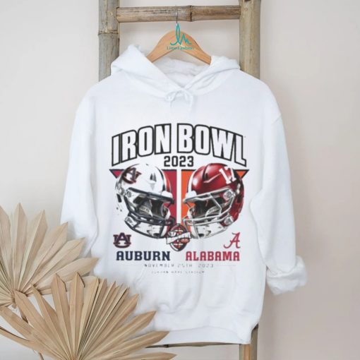 Official Iron Bowl 2023 Shirt Auburn Tigers vs Alabama Crimson Tide 2023 Iron Bowl Matchup T Shirt