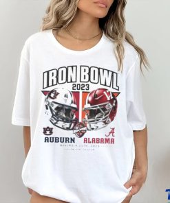 Official Iron Bowl 2023 Shirt Auburn Tigers vs Alabama Crimson Tide 2023 Iron Bowl Matchup T Shirt