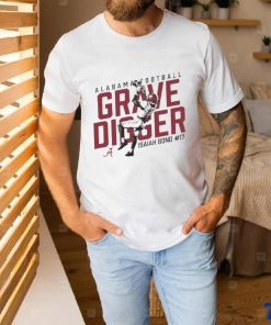 Official Isaiah Bond Alabama Crimson Tide Grave Digger NCAA Football T Shirt