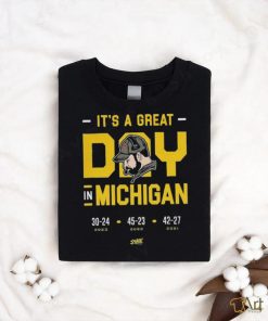 Official It’s A Great Day In Michigan Shirt