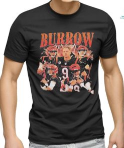 Official Joe Burrow Quarterback Homage Graphic Vintage Images T shirt