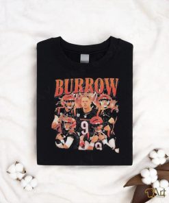 Official Joe Burrow Quarterback Homage Graphic Vintage Images T shirt