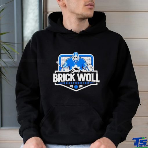 Official Joe’s Brick Woll Goaltending Shirt