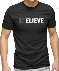 Official Jordan Travis 18 Believe Shirt