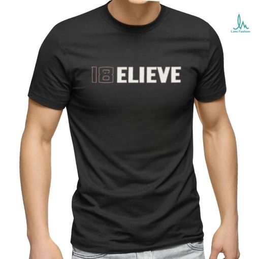 Official Jordan Travis 18 Believe Shirt