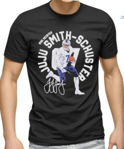 Official Juju Smith Schuster New England Arc Name WHT T Shirt