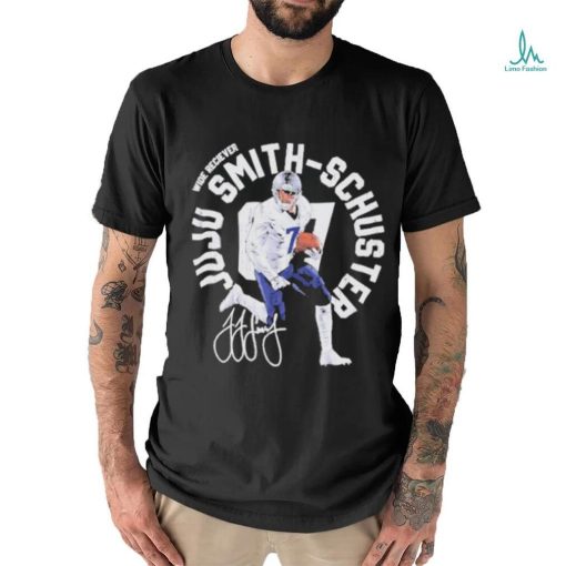 Official Juju Smith Schuster New England Arc Name WHT T Shirt