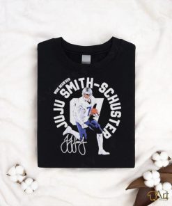 Official Juju Smith Schuster New England Arc Name WHT T Shirt