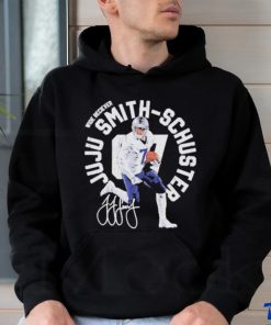 Official Juju Smith Schuster New England Arc Name WHT T Shirt