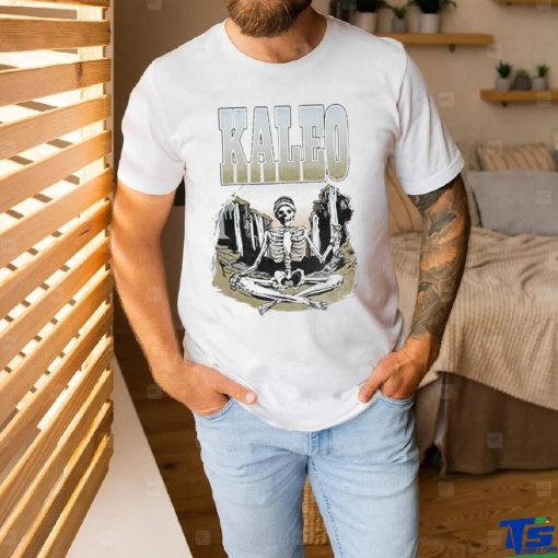 Official Kaleo Meditating Skeleton Shirt