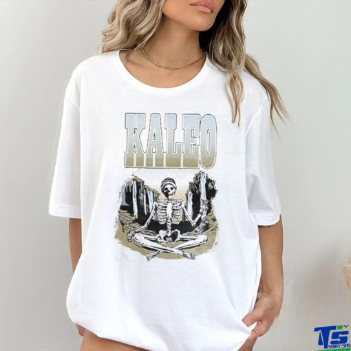 Official Kaleo Meditating Skeleton Shirt