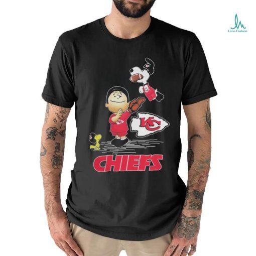 Official Kansas City Chiefs The Peanuts Christmas 2023 T Shirt