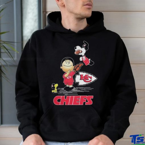 Official Kansas City Chiefs The Peanuts Christmas 2023 T Shirt