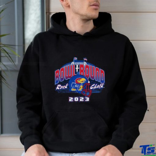Official Kansas Jayhawks Rock Chalk Football Bowl Bound 2023 Shirt