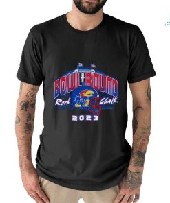 Official Kansas Jayhawks Rock Chalk Football Bowl Bound 2023 Shirt