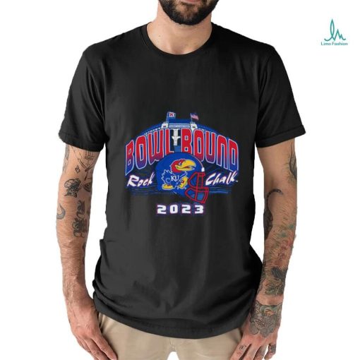 Official Kansas Jayhawks Rock Chalk Football Bowl Bound 2023 Shirt
