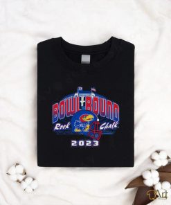 Official Kansas Jayhawks Rock Chalk Football Bowl Bound 2023 Shirt